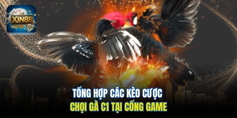 Tổng hợp các kèo cược chọi gà C1 tại cổng game